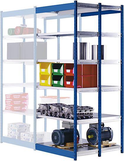 Produktbild kaiserkraft Stabil-Steckregal, doppelseitig