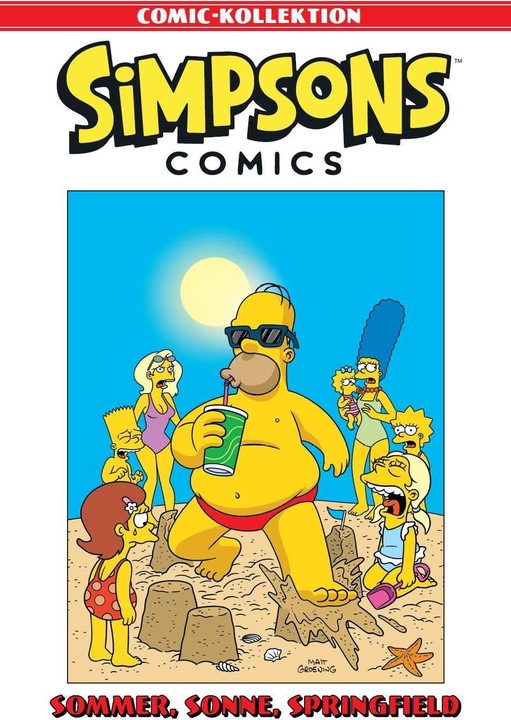 Immagine prodotto Panini Collezione di fumetti dei Simpson (Tedesco, Stuccatura opaca.)