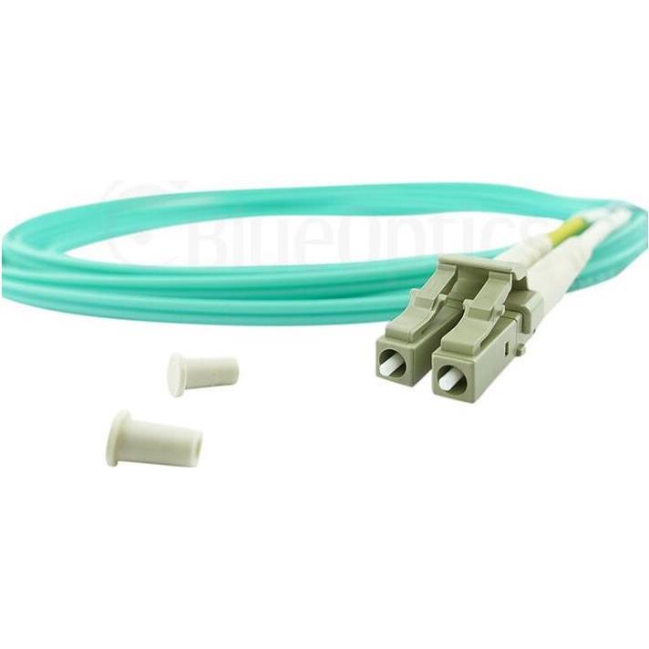BlueOptics NetApp X66250-1 kompatibles LC-LC Multimode OM3 Patchkabel 1 Meter (1 m), Netzwerkkabel