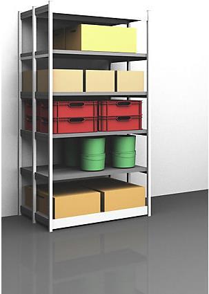 Produktbild kaiserkraft Stabil-Steckregal, doppelseitig