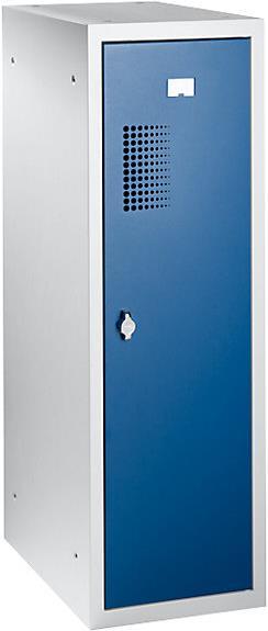 eurokraft basic Schliessfachschrank, je 1 Kleiderstange