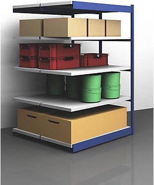 Produktbild kaiserkraft Stabil-Steckregal, doppelseitig