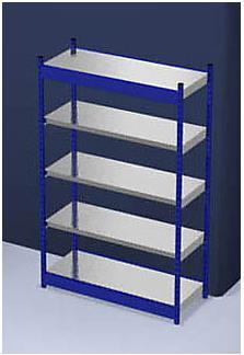 Produktbild kaiserkraft Stabil-Steckregal, einseitig