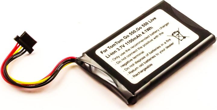 Actual product image AGI Battery compatible with TomTom Go550 - Battery - 1.100 mAh