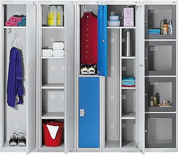 Actual product image eurokraft basic wardrobe (45 cm, 180 cm)