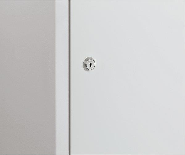 Produktbild eurokraft basic Garderobenschrank (90 cm, 180 cm)