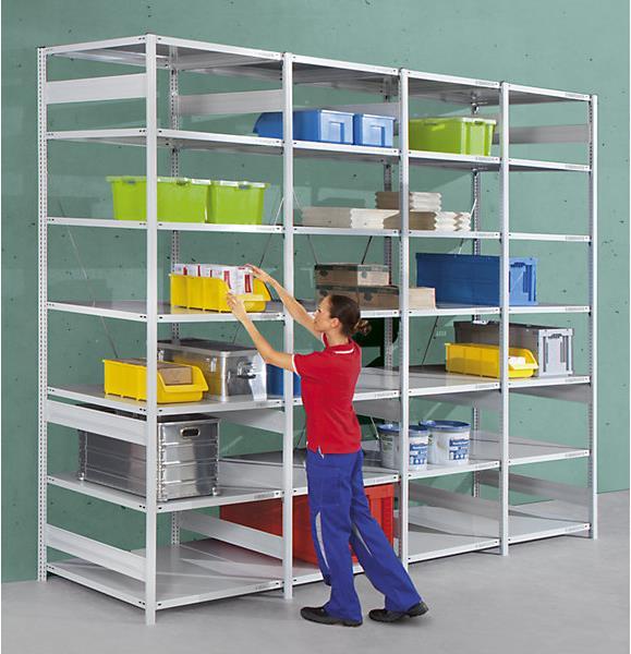 Actual product image eurokraft pro Boltless storage rack, galvanised, medium-duty design