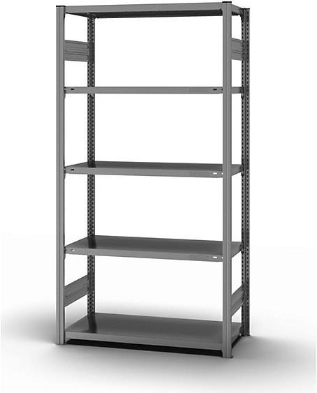 Actual product image eurokraft pro System boltless shelving, galvanized