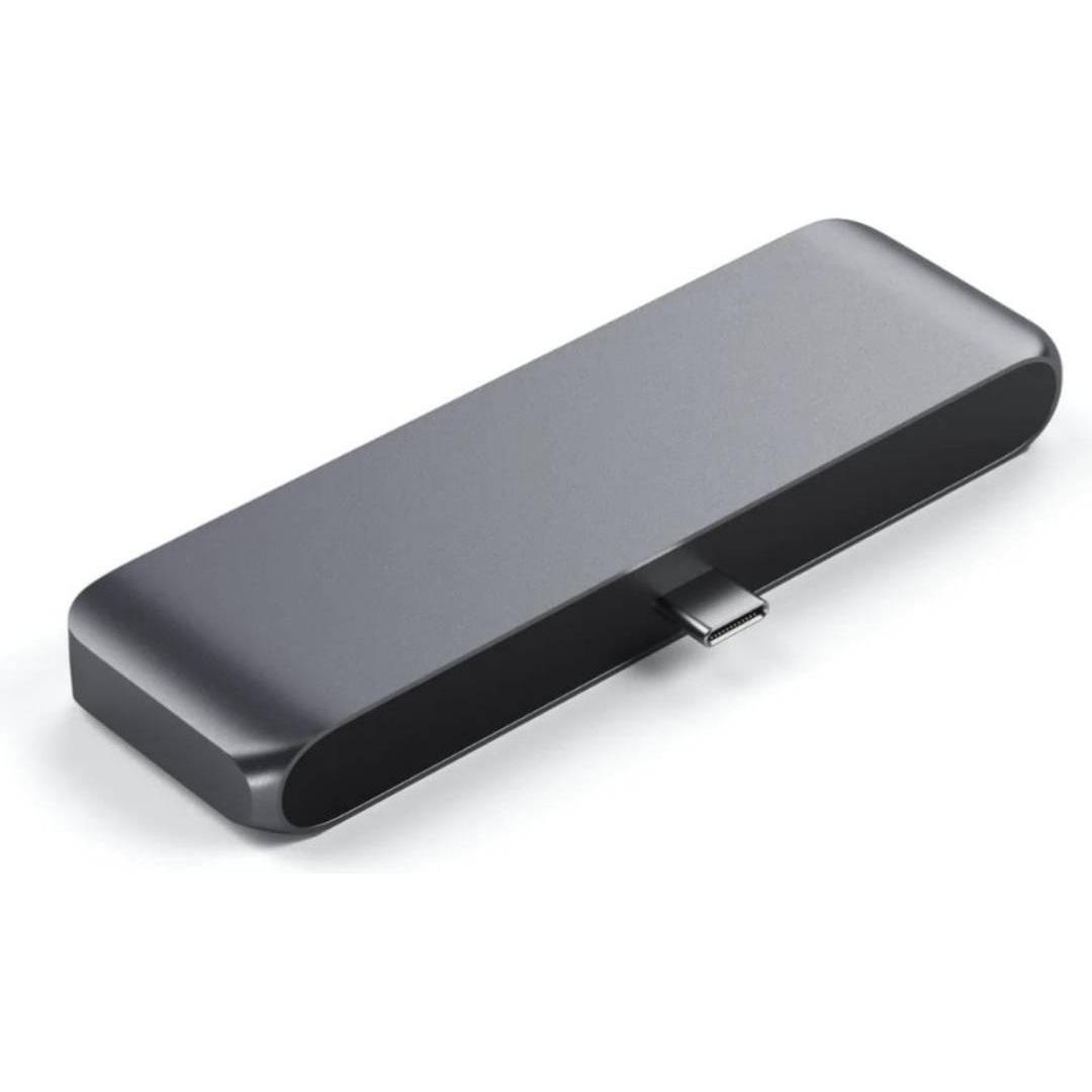 Thumbnail - Satechi USB-C Mobile Pro Hub (USB-C, 6 Ports), Dockingstation + USB Hub, Grau