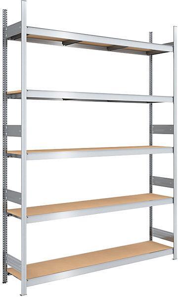 Produktbild kaiserkraft Grossfach-Steckregal mit Spanplatten