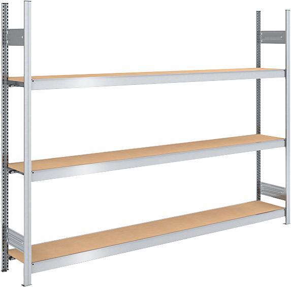 Produktbild kaiserkraft Grossfach-Steckregal mit Spanplatten