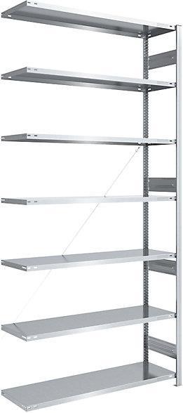 Image du produit eurokraft pro Rayonnage emboîtable pour charges lourdes, galvanisé