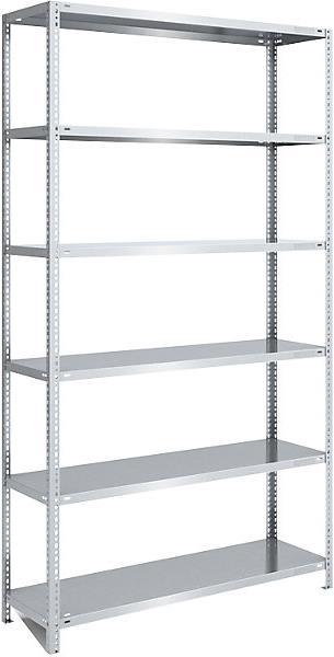 Actual product image eurokraft pro Bolted shelving, light construction, galvanized
