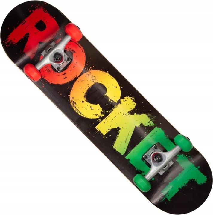 Immagine prodotto Rocket Skateboard Skateboard Rocket Rasta Fade Series 8" Completo 2022 (31.50")