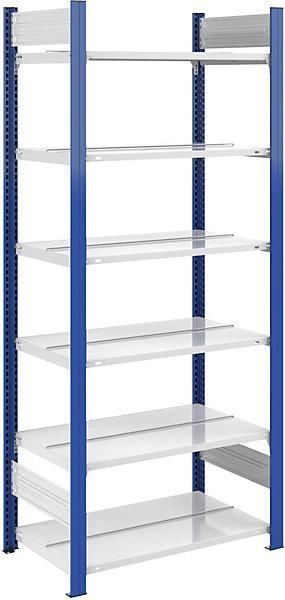 Actual product image kaiserkraft Boltless file shelving without rear panel