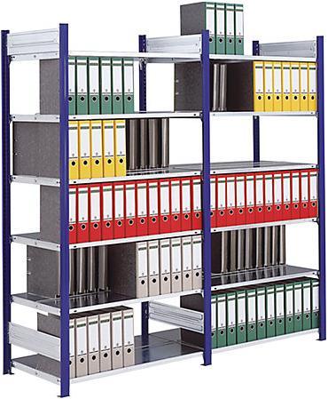 Actual product image kaiserkraft Folder plug-in shelf without back wall