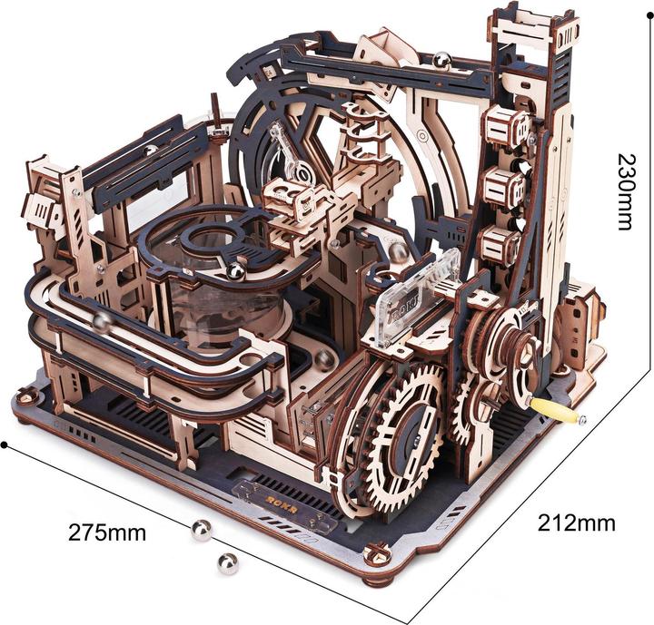 Actual product image Rokr Spaceport marble run