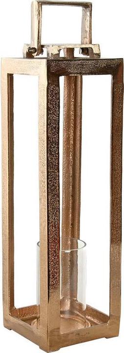 Esprit Laterne Home Gold Aluminium Kristall Moderne 15 x 15 x 59 cm