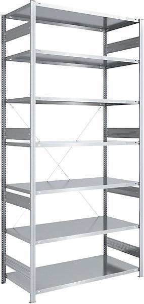 Image du produit eurokraft pro Rayonnage emboîtable pour charges lourdes, galvanisé