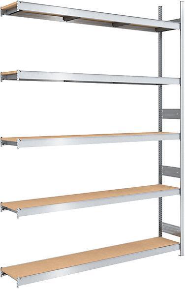 Produktbild kaiserkraft Grossfach-Steckregal mit Spanplatten