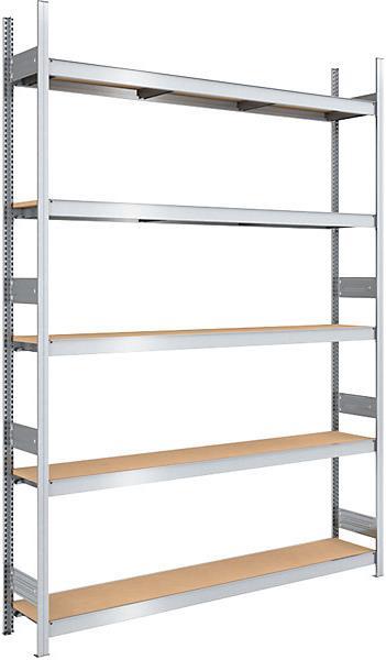 Produktbild kaiserkraft Grossfach-Steckregal mit Spanplatten