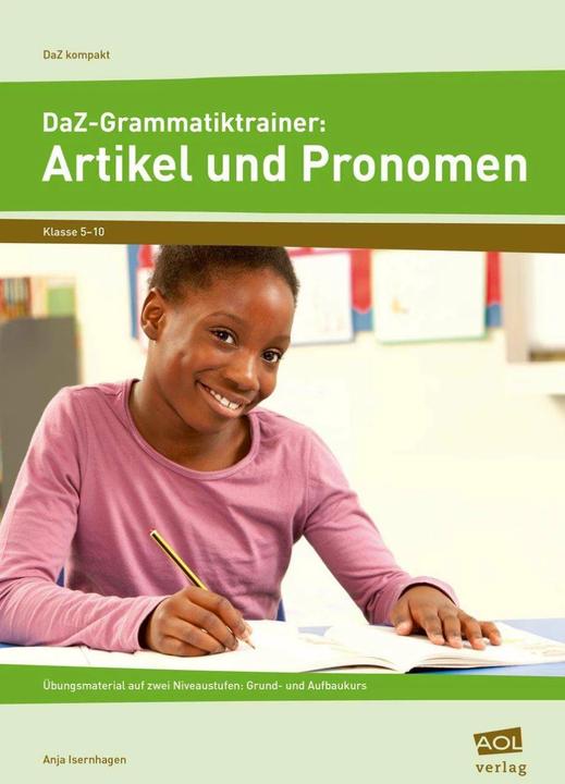 Produktbild DaZ-Grammatiktrainer: Artikel und Pronomen (Deutsch, Anja Isernhagen)