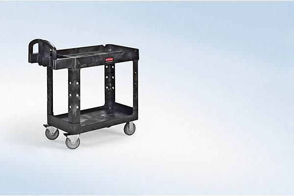 Produktbild Rubbermaid Allzweck-Tischwagen aus Kunststoff (227 kg, 2)
