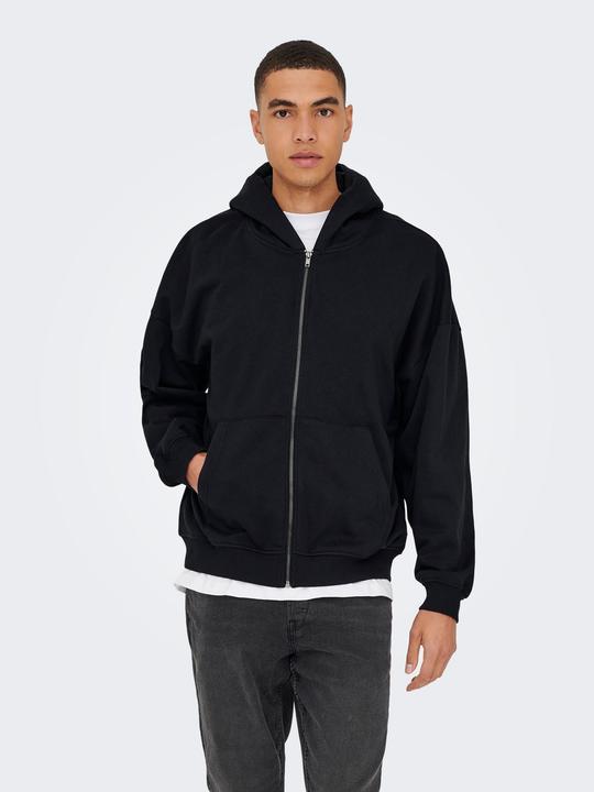 Actual product image Only & Sons Onsturner Life Vtg Zip Hoodie Sweat Noos (S)