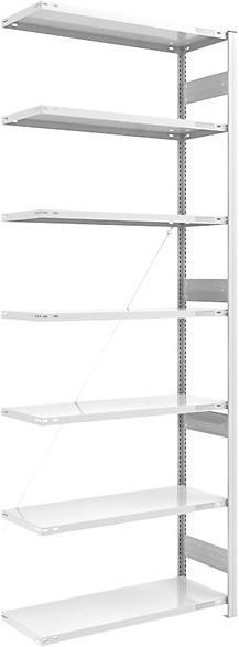 Produktbild eurokraft pro Schwerlast-Steckregal, RAL 7035