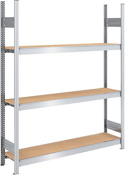 Produktbild kaiserkraft Grossfach-Steckregal mit Spanplatten