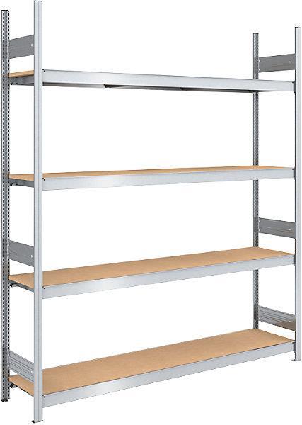 Produktbild kaiserkraft Grossfach-Steckregal mit Spanplatten