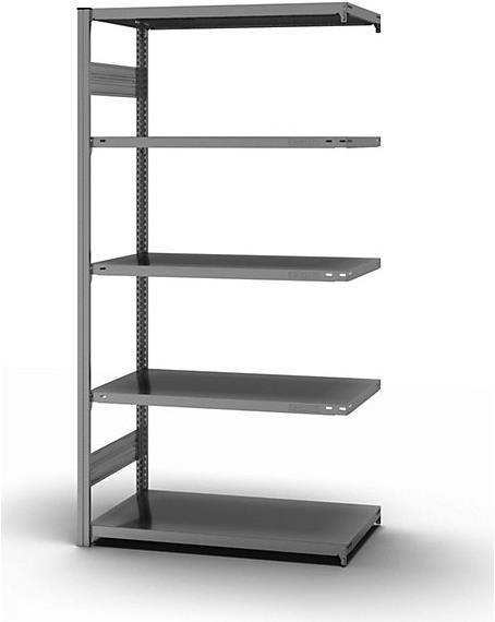 Actual product image eurokraft pro Push-in shelving system, galvanised