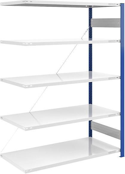 Actual product image eurokraft pro Boltless storage rack, shelf stand blue
