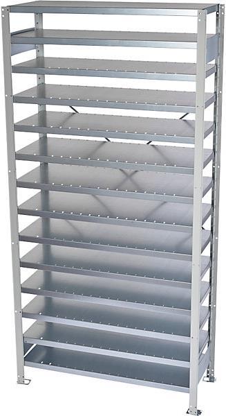 Actual product image Stemo Push-in rack for shelving bins