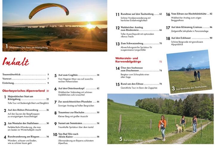 Nährwerte und Zutaten Gemütliche Wanderungen in den Bayerischen Voralpen (Deutsch, Michael Pröttel, 2021)