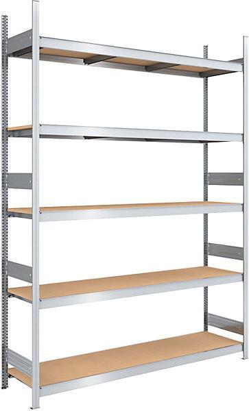 Produktbild kaiserkraft Grossfach-Steckregal mit Spanplatten