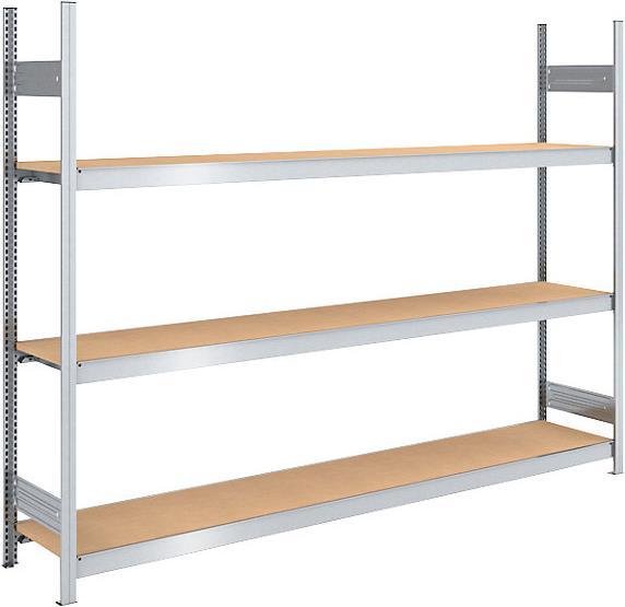 Produktbild kaiserkraft Grossfach-Steckregal mit Spanplatten