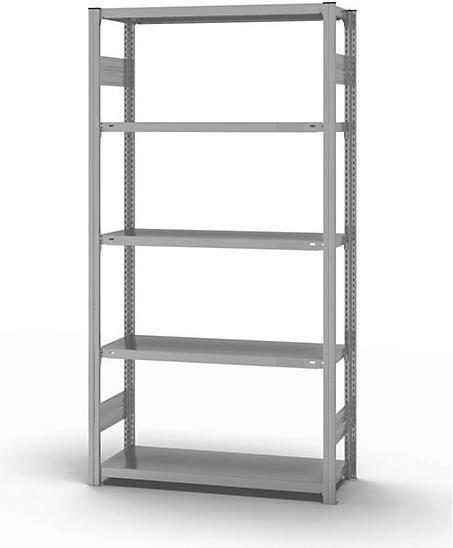 Actual product image eurokraft pro System boltless shelving unit, plastic-coated