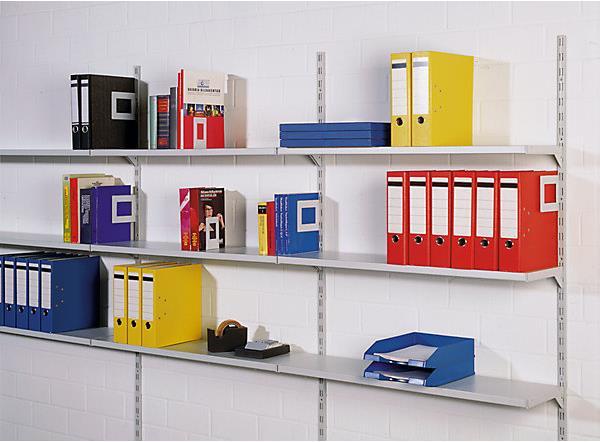 Actual product image kaiserkraft Wall shelf shelf incl. bracket support