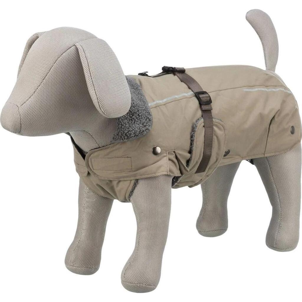 Thumbnail - Trixie Mantel Rouen S, 38 cm, Beige (S, Hundemantel), Hundebekleidung