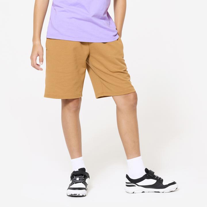 Produktbild Domyos Multisport Shorts Kinder Unisex - braun (122)