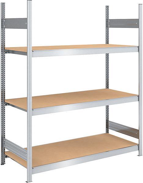 Produktbild kaiserkraft Grossfach-Steckregal mit Spanplatten