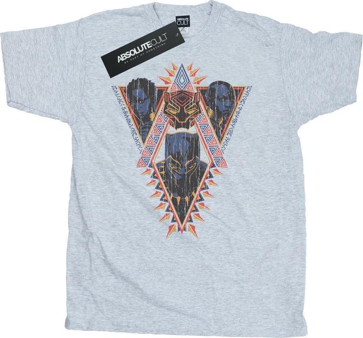 Produktbild Black Panther Tribal Heads TShirt (L)