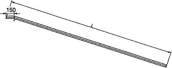 Produktbild kaiserkraft Aluminium-Verladeschiene