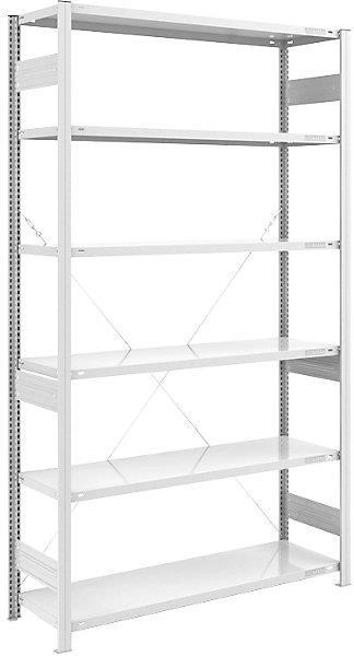 Actual product image eurokraft pro Heavy duty boltless shelving, RAL 7035