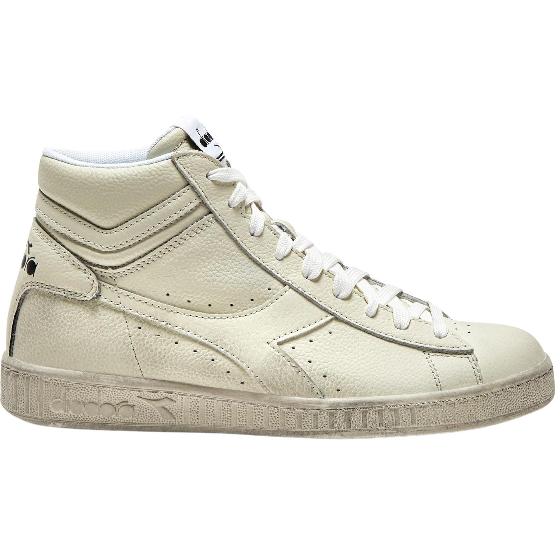 Diadora, Herren, Sneaker, Game High Waxed, Weiss, (45)