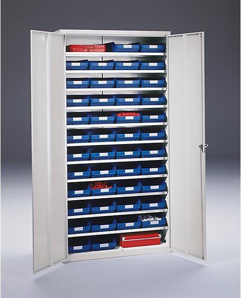 Image du produit kaiserkraft Armoire à bacs avec ou sans bacs à étagères (100 cm, 197 cm)