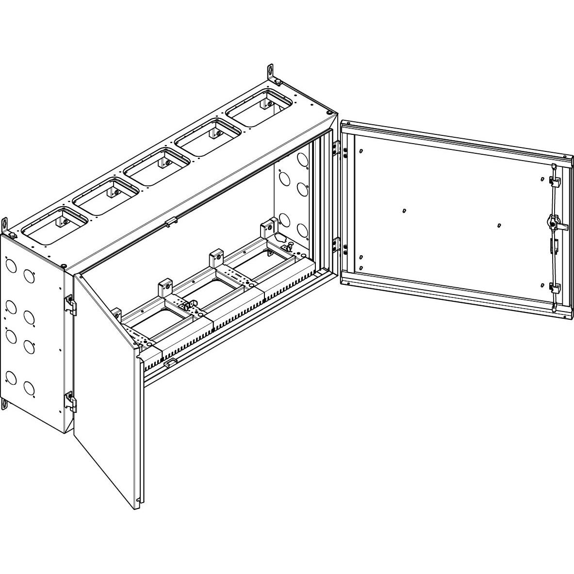 Thumbnail - ABN NT54P, Serverschrank Zubehör, Weiss