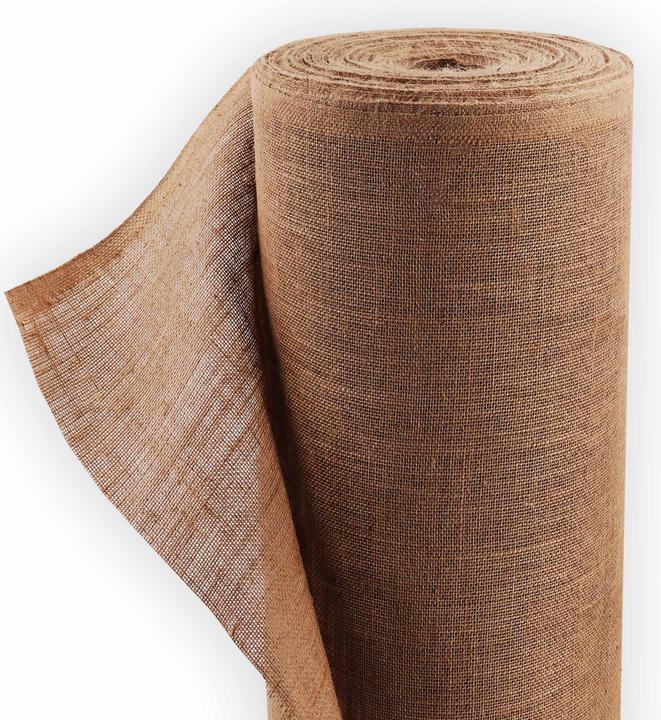 Immagine prodotto Aquagart 50m x 1m Jutegewebe 305g/m² Jutematte Gartenjute Jute Stoff Sackleinen Juteband