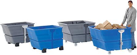 Image du produit kaiserkraft Benne basculante, PE (600 l)